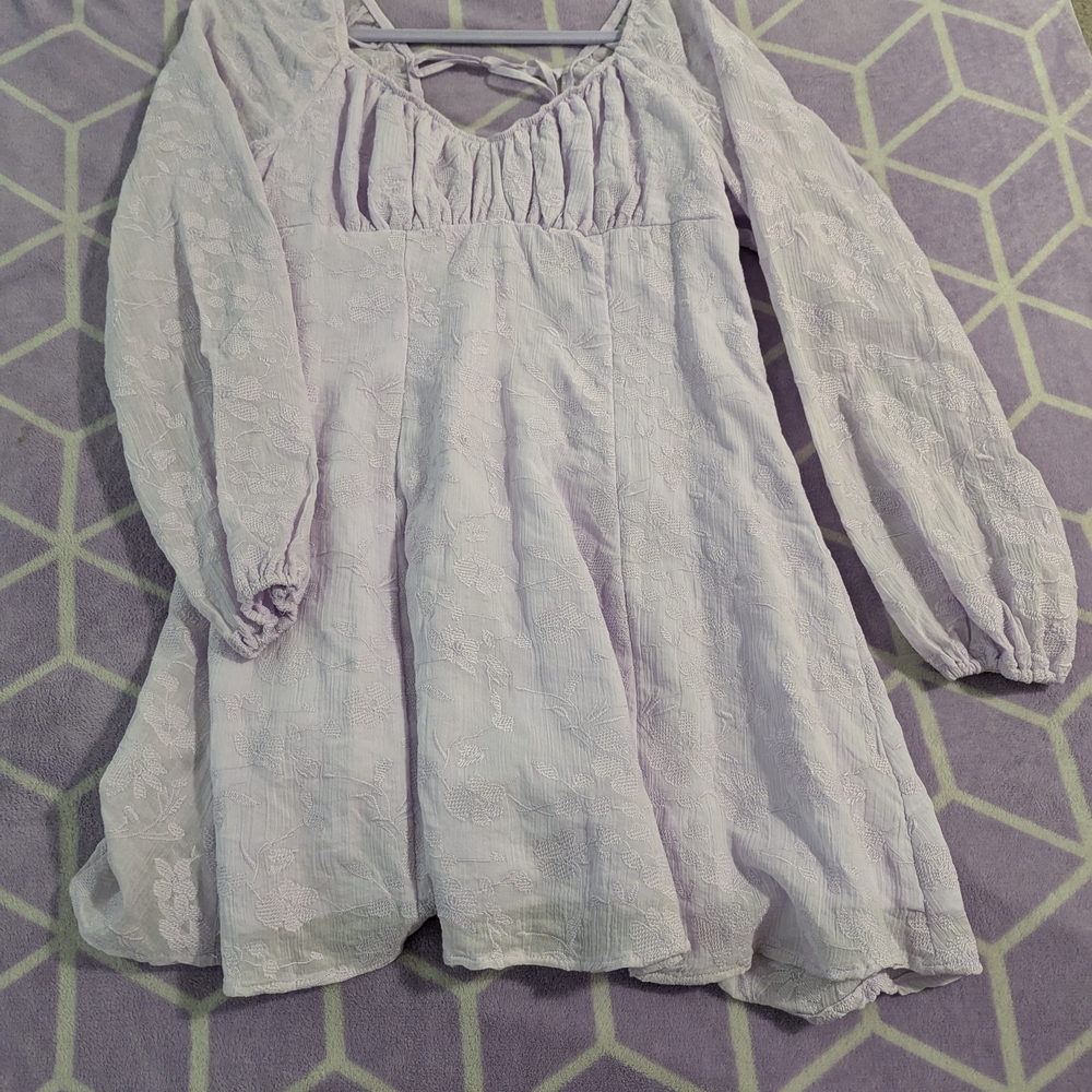 Wild Fable Lavender Dress Low Back